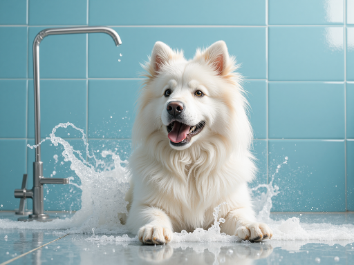 宠物洗护套装，包含洗发水护发素，温和配方，适合敏感肌肤